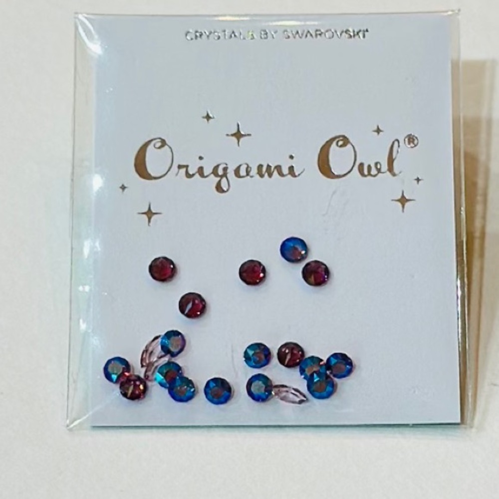 Origami Owl Stardust Swarovski Crystal Accents
